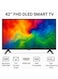 سرين تلفزيون ذكي بدون إطار ليد، 42 بوصة، عالي الدقة بالكامل، ذكي، أندرويد 14 - SRET-42S1