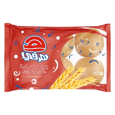 هرفي خبز برجر سادة ×6