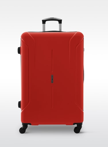 Spectrum Carry-On Luggage Trolley Bag - Red