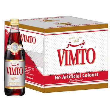 Vimto Fruit Cordial Soft Drink 710ml Pack of 12