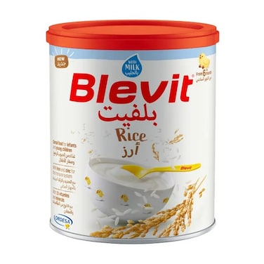 Blevit Plus Baby Cereal with Milk and Rice &ndash; 300 g