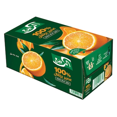 الربيع عصير البرتقال 250 مل × 18