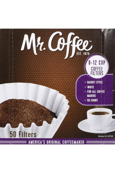 مرشحات قهوة السيد كوفي من ٨ إلى ١٢ كوبًا، عبوة من ٥٠ مرشحًا (٢ فلتر - ١٠٠ فلتر إجمالاً)