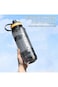 ALMEKAQUZ Water Bottle, Sport Drinking Bottle Leakproof Gym Bottle Portable Water Bottle for Gym Ru