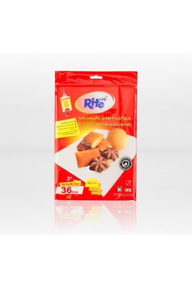 RITE 36-pack of parchment paper, size 26.5 x 36.5 cm