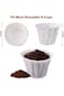 X spring Disposable Coffee Filters, 100 Pcs Small Coffee Paper Filter for K-cup, Keurig Coffee Pod