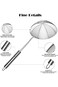 BishtHub Stainless Steel Strainer Skimmer Spoon Deep Fryer Ladle &amp; Food Strainer Kitchen Tools Kitc
