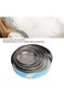 Stainless Steel Baking Flour Strainer Set 5 Sizes   Round Fine Mesh Strainer   Baking Sieve Straine