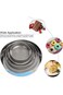 Stainless Steel Baking Flour Strainer Set 5 Sizes   Round Fine Mesh Strainer   Baking Sieve Straine