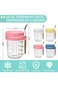 Andgogo 4 Pack Overnight Oats Containers with Lids and Spoons 16 Oz Glass Jars for Overnight Oats L