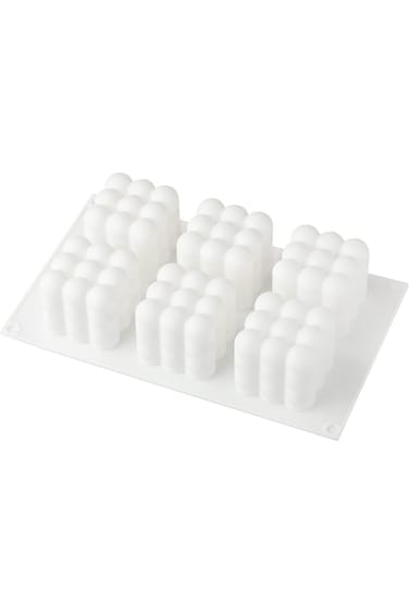Aputue Chocolate Mold, 6 Cavity Magic Ball Silicone Tray, Perfect for Cake, Candy, Pudding, Mini So