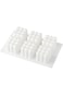 Aputue Chocolate Mold, 6 Cavity Magic Ball Silicone Tray, Perfect for Cake, Candy, Pudding, Mini So
