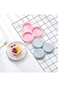 Erweicet 2Pcs Silicone Molds Round 4Inch Cake Molds Air Fryer Egg Pan Cylindrical Shapes DIY Rainbo