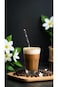 Sweet seven 100-pack Biodegradable Black Paper Straws - Stars, Dots, Stripes, and Waves - Perfect f