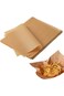 X spring Baking Parchment Paper, 100Pcs Double Sided High Temperature Resistant Wax Paper Sheets, U