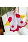Tazweeq Oven Mitts, Washable Cute Oven Mitts, Oven Mits/Glove Set, Printed Rooster Heat Resistant O