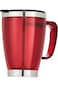 Royalford 14Oz Double Wall Travel Mug Portable With Comfortable High Grip Handle, &amp; High Grade Stai