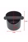 SCIENISH ABS Shock-absorbent Espresso Knock Box Anti slip Coffee Grind Dump Bin Waste Bin with Deta