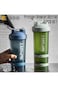 EYSOO Protein Shaker Bottle 2 Pack 500ml / 17oz Shaker Bottle for Protein Mixes Leak-proof BPA Free