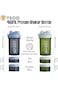 EYSOO Protein Shaker Bottle 2 Pack 500ml / 17oz Shaker Bottle for Protein Mixes Leak-proof BPA Free