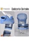 EYSOO Protein Shaker Bottle 2 Pack 500ml / 17oz Shaker Bottle for Protein Mixes Leak-proof BPA Free