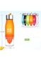 ALCOACH 6oz Water Bottles Portable Water Bottle, Outdoor Sports Plastic Water Bottle, Lemonade, Bev