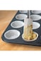 FANTESI 1000 Pcs Mini Paper Muffin Cases Greaseproof Paper Baking Cases White Disposable Paper Baki