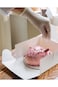 ENJOYLEX 25.4x25.4x12.7cm Cake Box, 5 Sets White Cake Box with Window ＆ 5 Sets 25.4cm White Cake Ro