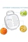 Joyzzz Cheese Grater with Container, 3-in-1 Stainless Steel Grater, Slicer Shredder and Chopper Veg