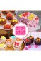 Silicone Fondant Mold Chocolate Molds, 4 PCs Bow Silicone Moulds, Bow Shapes Fondant Cake Molds for