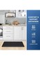 TRASSLE Kitchen Mat Cushioned Anti Fatigue Kitchen Rug Waterproof Non Slip Kitchen Rugs and Mats St
