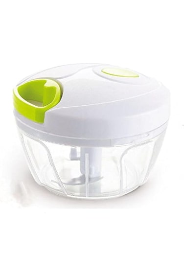 SWIUKPHE Manual Multi Chopper &amp; Slicer, Manual Chopper &amp; Blender with Storage Lid   Chops Vegetable