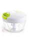 SWIUKPHE Manual Multi Chopper &amp; Slicer, Manual Chopper &amp; Blender with Storage Lid   Chops Vegetable