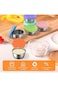 Joyzzz Condiment Containers with Lids, 6 Pack Salad Dressing Container To Go, 2.4oz Salad Dressing