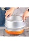 Aluminum Round Cake Pans with Removable Bottom   Professional &amp; Leak-Proof Baking Pans Multi-Size