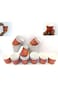 Alsaqer Paper Kahwa Cups 250-Pieces, 2.5 oz Capacity, Red