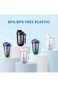 TRASSLE Protein Shaker Bottle 20 oz Protein Shaker Cup Shaker Bottle for Protein Mixes Leakproof Sh