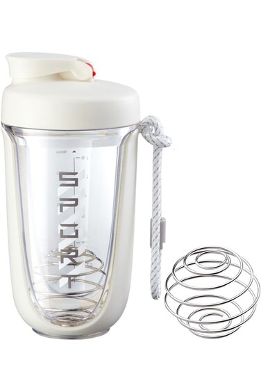 TRASSLE Protein Shaker Bottle 20 oz Protein Shaker Cup Shaker Bottle for Protein Mixes Leakproof Sh