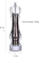 Tazweeq Pepper Grinder, Pepper Mill Shaker with Adjustable Coarseness, Kitchen Grinders Non-Electri