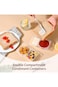 RXRRXR 10PCS Double Compartment Condiment Container With Lids - Reusable Snack Pack Containers for