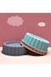 Excefore Charlotte Cake Pan Silicone, 18cm Nonstick Round Cake Molds for Cheesecake, Chocolate Cake