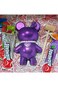 SYOSI 3D Teddy Bear Chocolate Silicone Molds, 2pcs Soft Mold With Hammer for Smash Bears, Candy, Mo