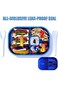 Wantoty Bento Lunch Box,Toddler Kids Lunch Boxes, or Kids Girls Boys, 4 Compartments,Utensils Set,