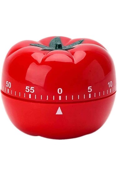 مؤقت مطبخ Azonee من 1 إلى 60 دقيقة، أداة طهي 360 درجة، عد تنازلي ميكانيكي لطيف على شكل طماطم