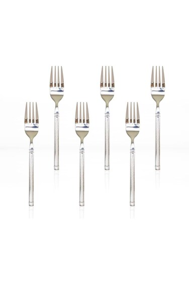 Saif Plus Sama Dinner Fork Set of 6 Laser