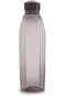 Cello Crystal PET Bottle Set, 1 Litre, Set of 6, Black