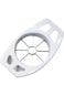 Chef Craft Select Stainless Steel Apple Slicer, 7 inches in length 8 blades, White