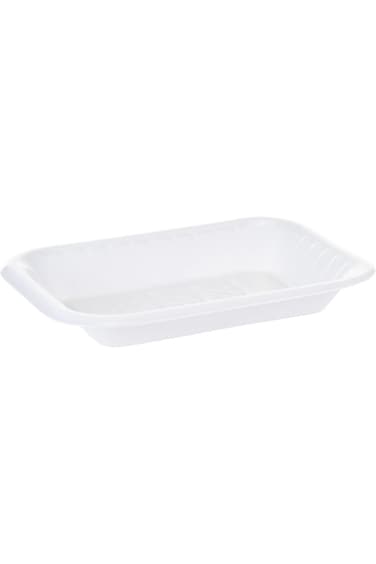 Hotpack Plastic Rectangular Tray No.1, 1 Kg