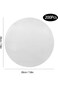 YILANJIN 200pcs Burger Paper Sheets Round 20cm, Hamburger Patty Paper, Non Stick Greaseproof Baking