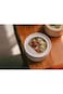 Orchid Neflam Fika Ceramic Food Storage Box Round 600ml, Airtight Porcelain Food Container With Lid